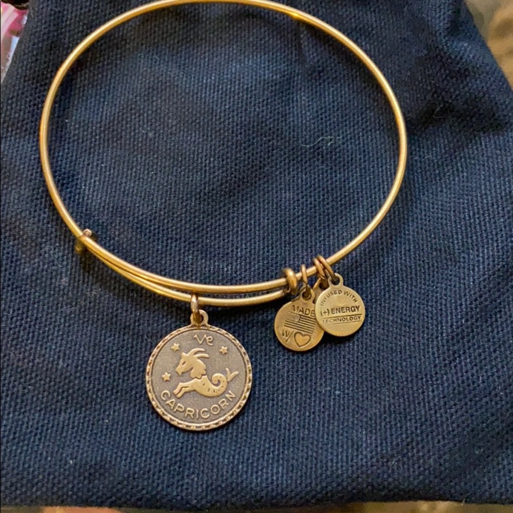 Alex and ani Capricorn gold